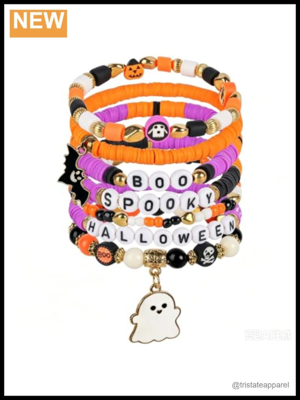ORORIN Stretch Bracelets Set Beaded Elastic Wristband Stackable Party